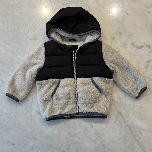 Baby Gap 12-18 Month Sherpa Puffer - Picture 3 of 8